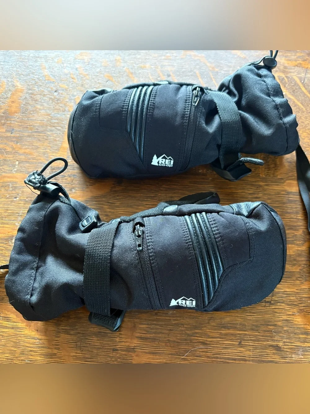 REI Co-op Child Kids Black Winter Ski Snowboard Mittens Small